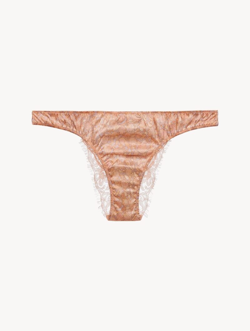 трусы из шелка и кружева la perla