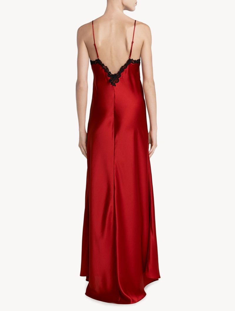платье из шелка длинное maison la perla с фрастальо