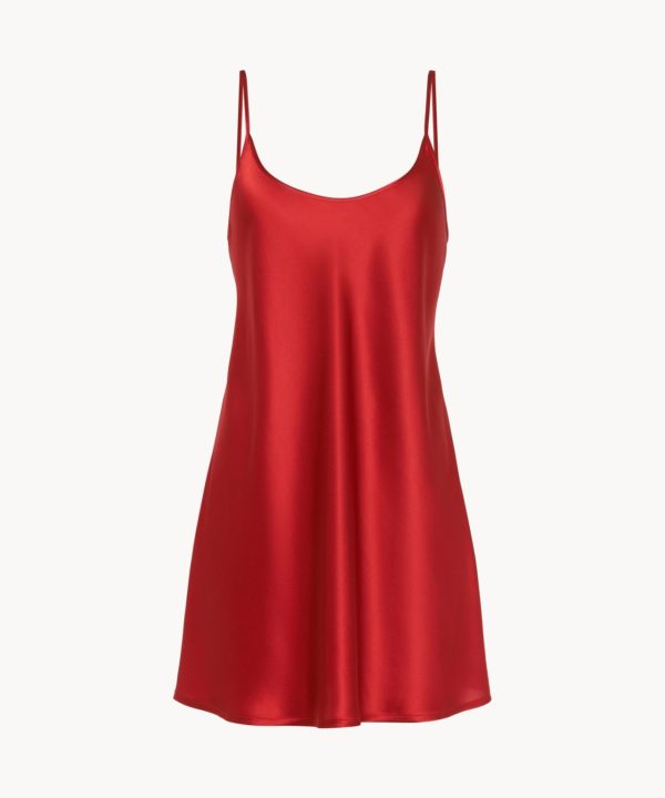 сорочка короткая из шелка la perla