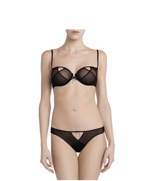 комплект белья из тюля la perla