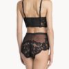 кружевные трусы высокие la perla