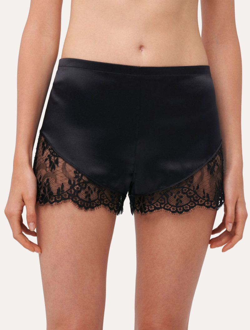 Шорты из шелка exotique La perla