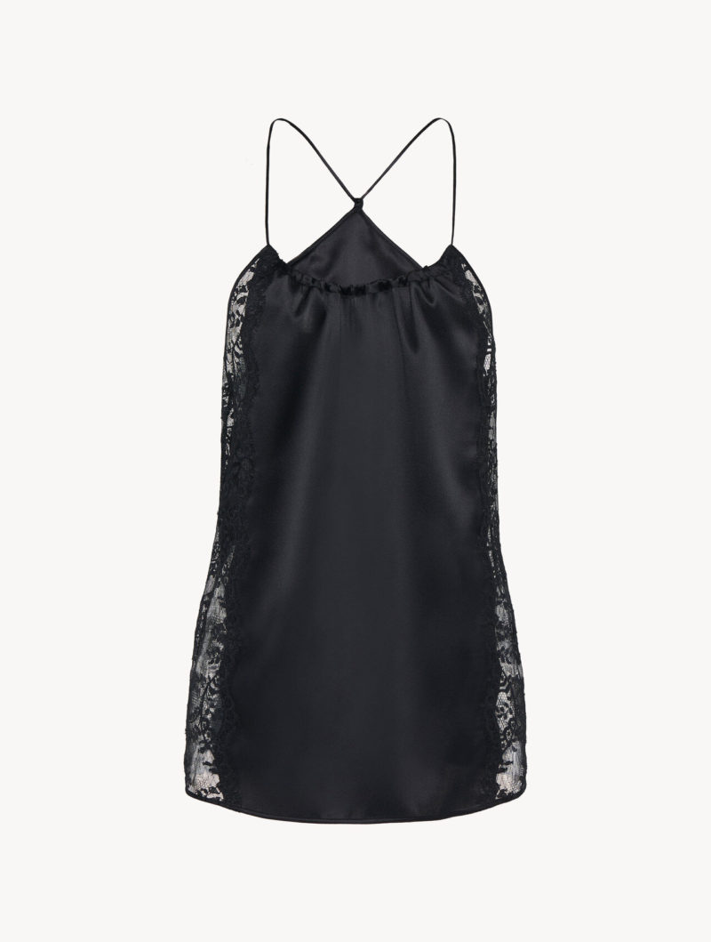 Топ из шелка exotique La perla