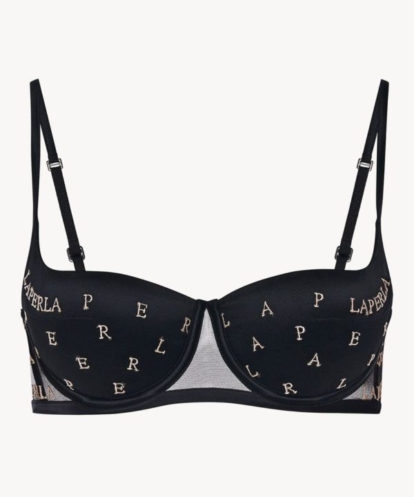 Бюстгальтер балконированная чашка logo motion SS2022 la perla