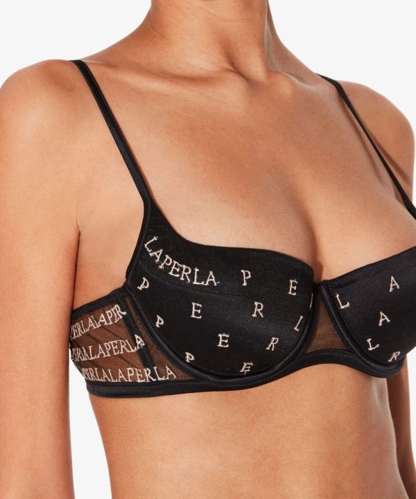Бюстгальтер балконированная чашка logo motion SS2022 la perla