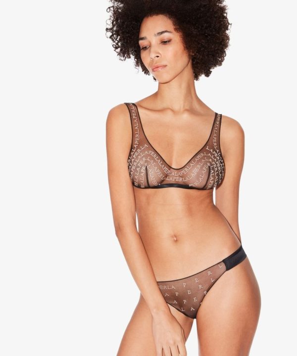 Мягкая чашка без кости logo motion SS2022 la perla