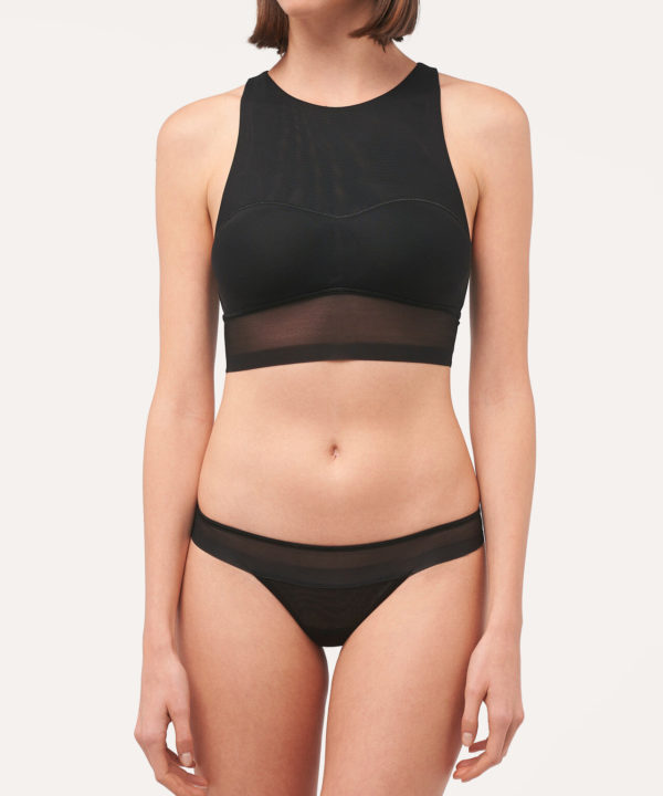 Кроп топ maison contouring la perla
