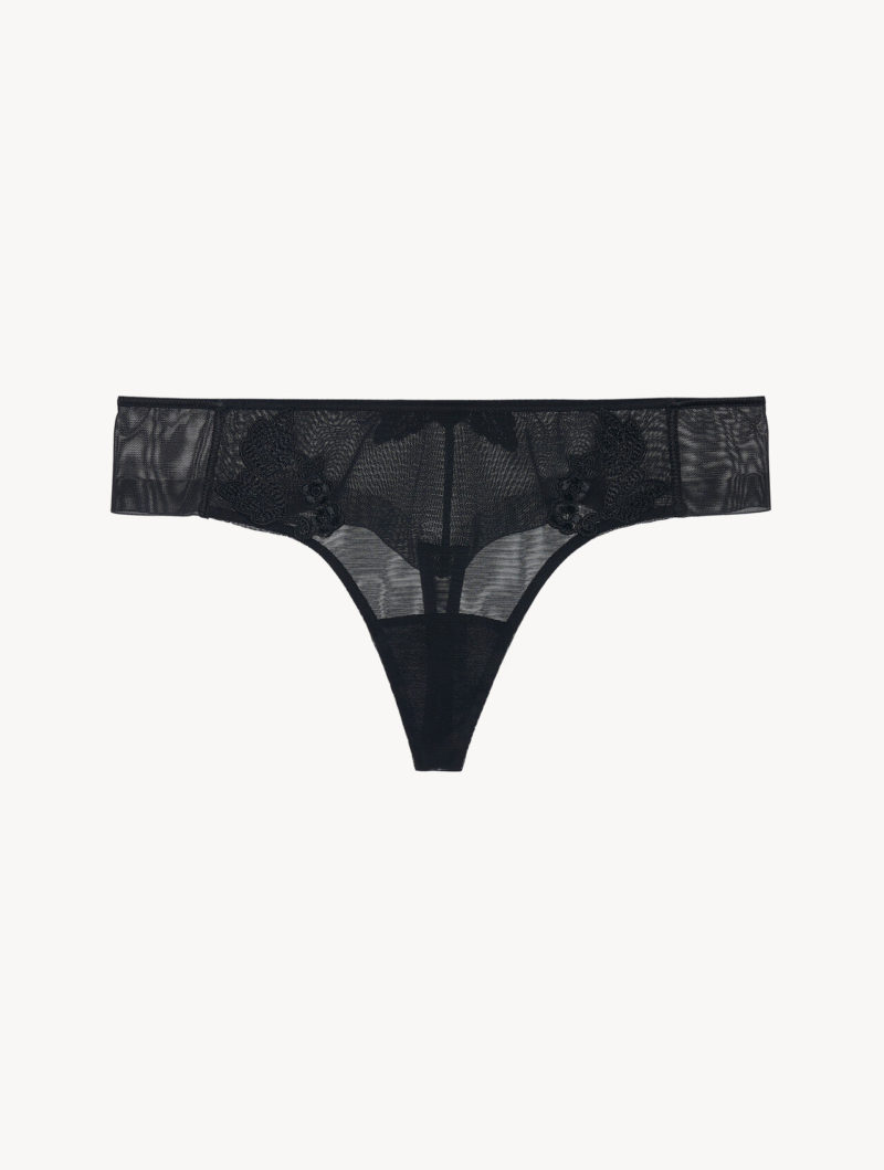 Трусы стринг из тюля maison contouring la perla