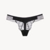 трусы с кружевом honeycomb la perla