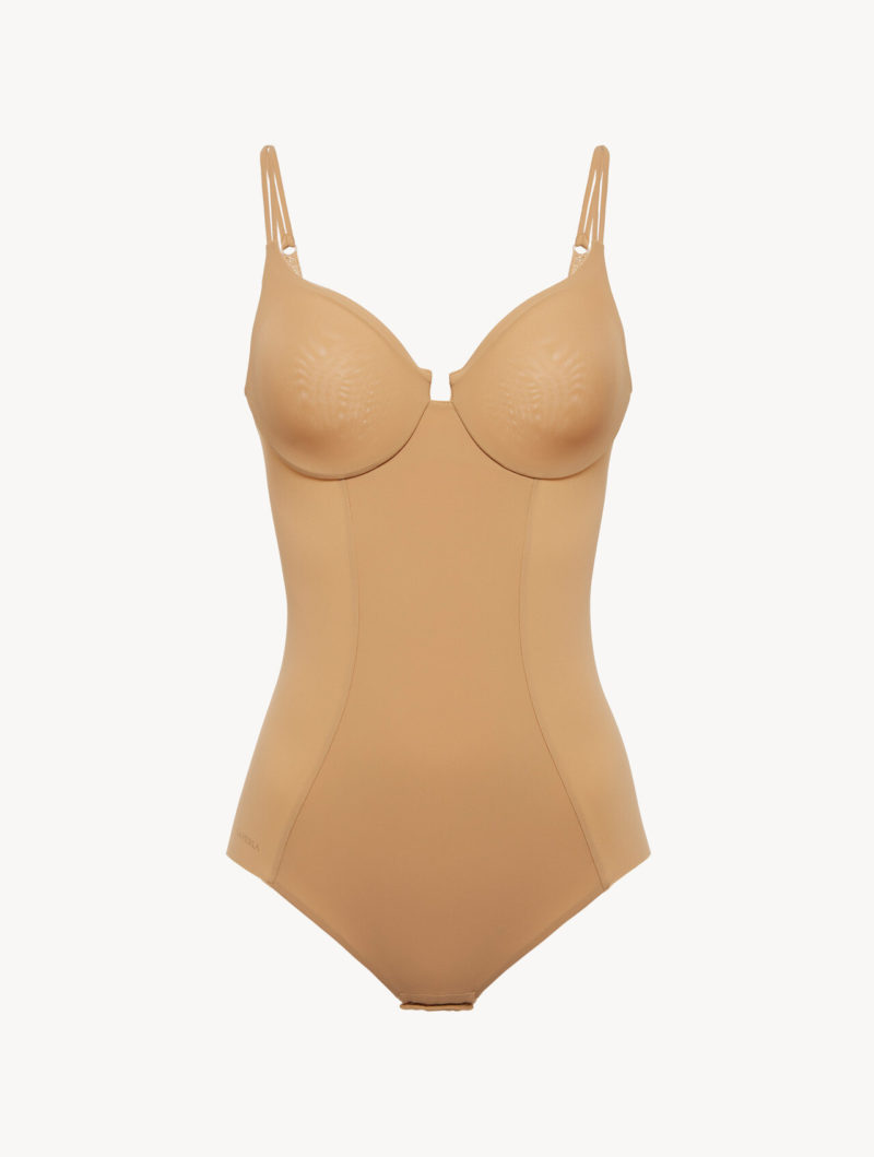 Боди мягкая чашка на косточках la perla