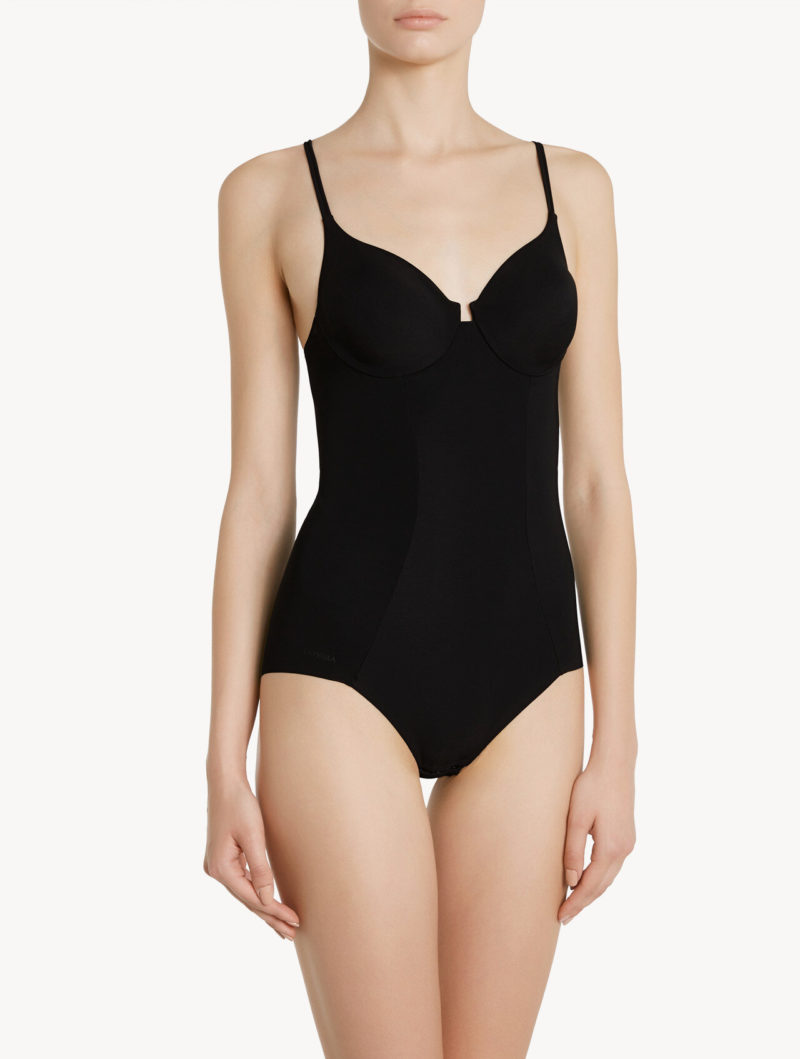 Боди мягкая чашка на косточках la perla