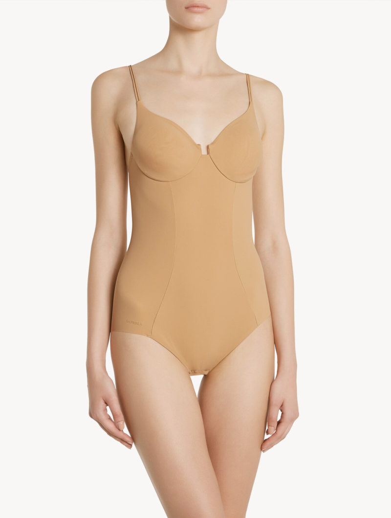 Боди мягкая чашка на косточках la perla