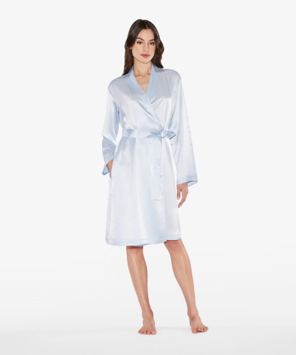 Халат шелковый La perla silk