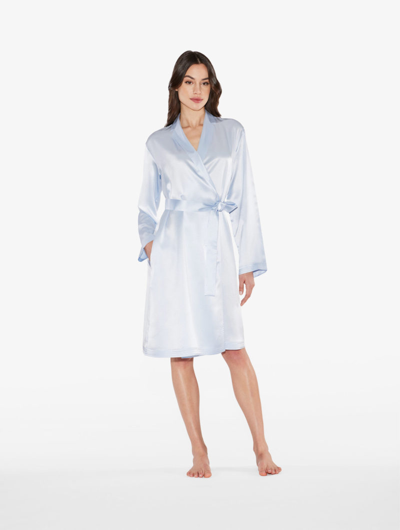 Халат шелковый La perla silk