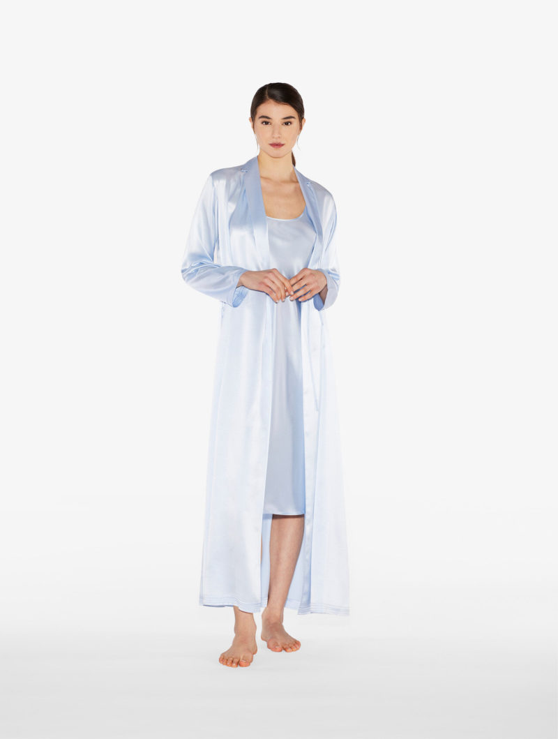 Халат шелковый La perla silk