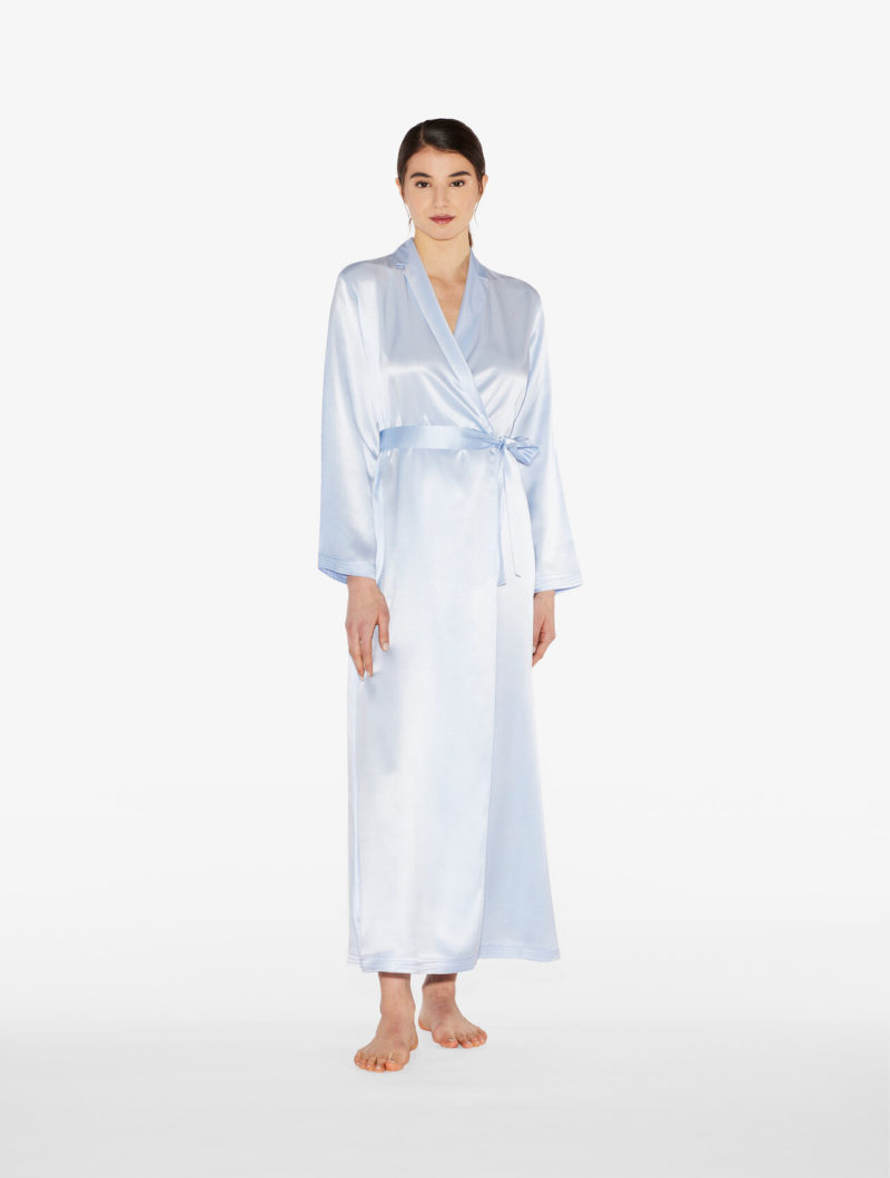 Халат шелковый La perla silk