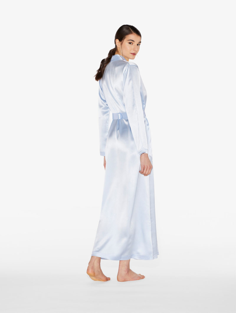 Халат шелковый La perla silk