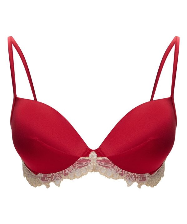 Бюстгальтер push-up красный calla dolce vita