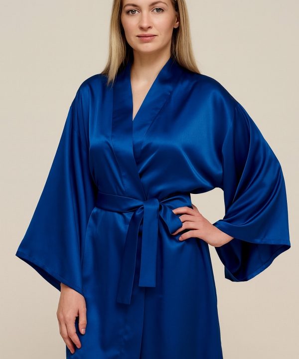 синий халат la perla perlei