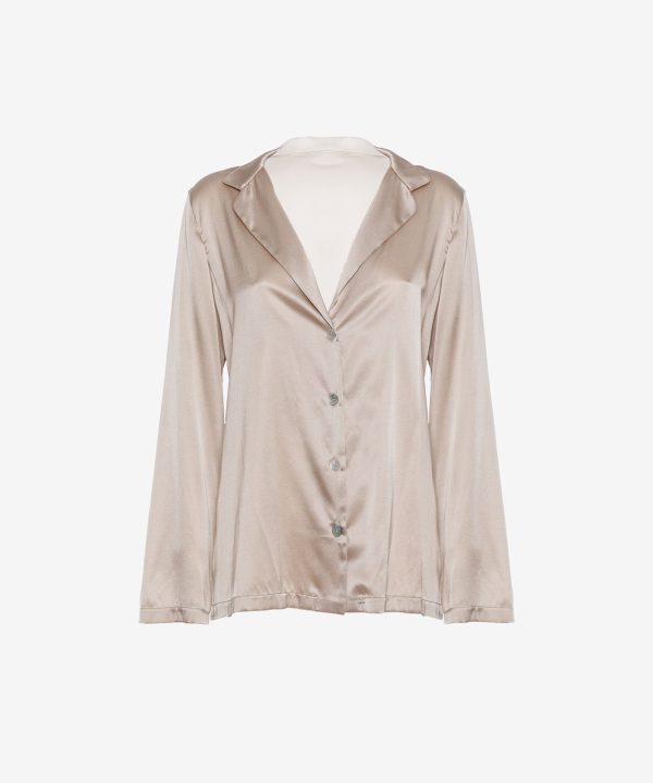 шелковый жакет made in italy